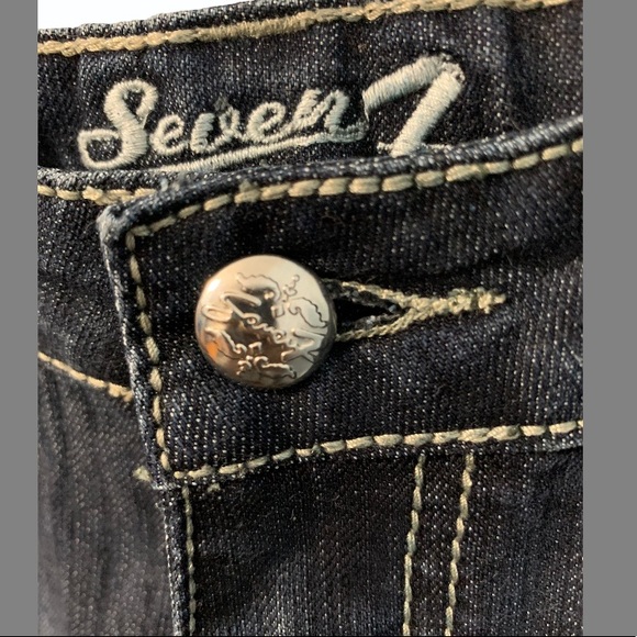 SEVEN7 DARK WASH JEANS - Picture 3 of 12